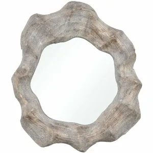 Land to Air Organic Weathered Driftwood Wall Mirror
