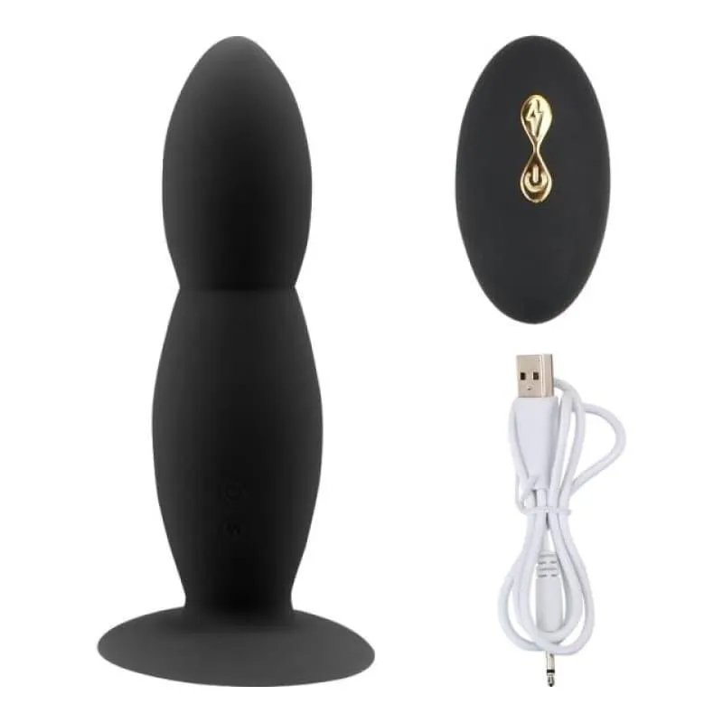 Le Plug Anal Vibrant bleu simple