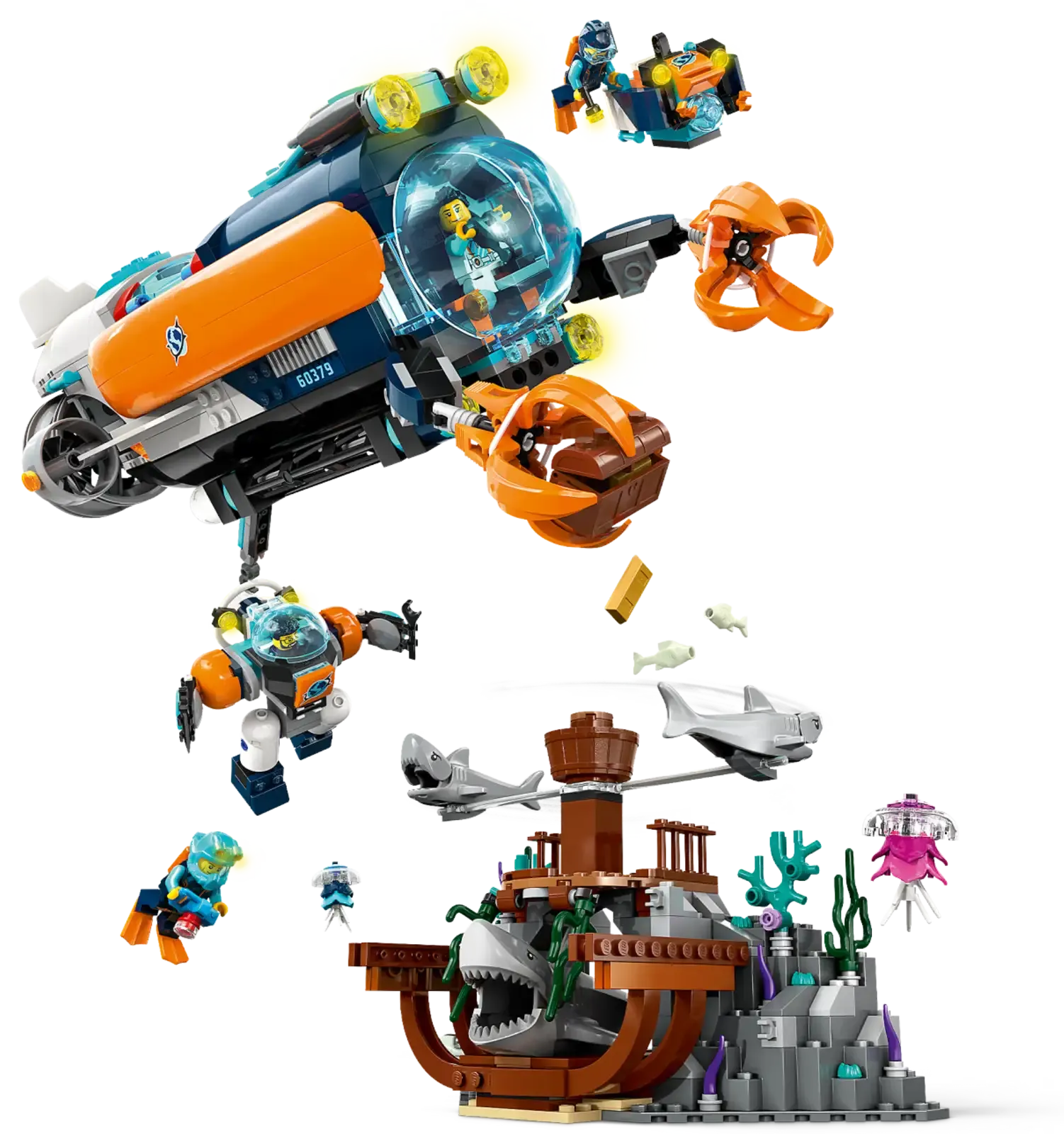 Lego City Deep-Sea Explorer Submarine (60379)
