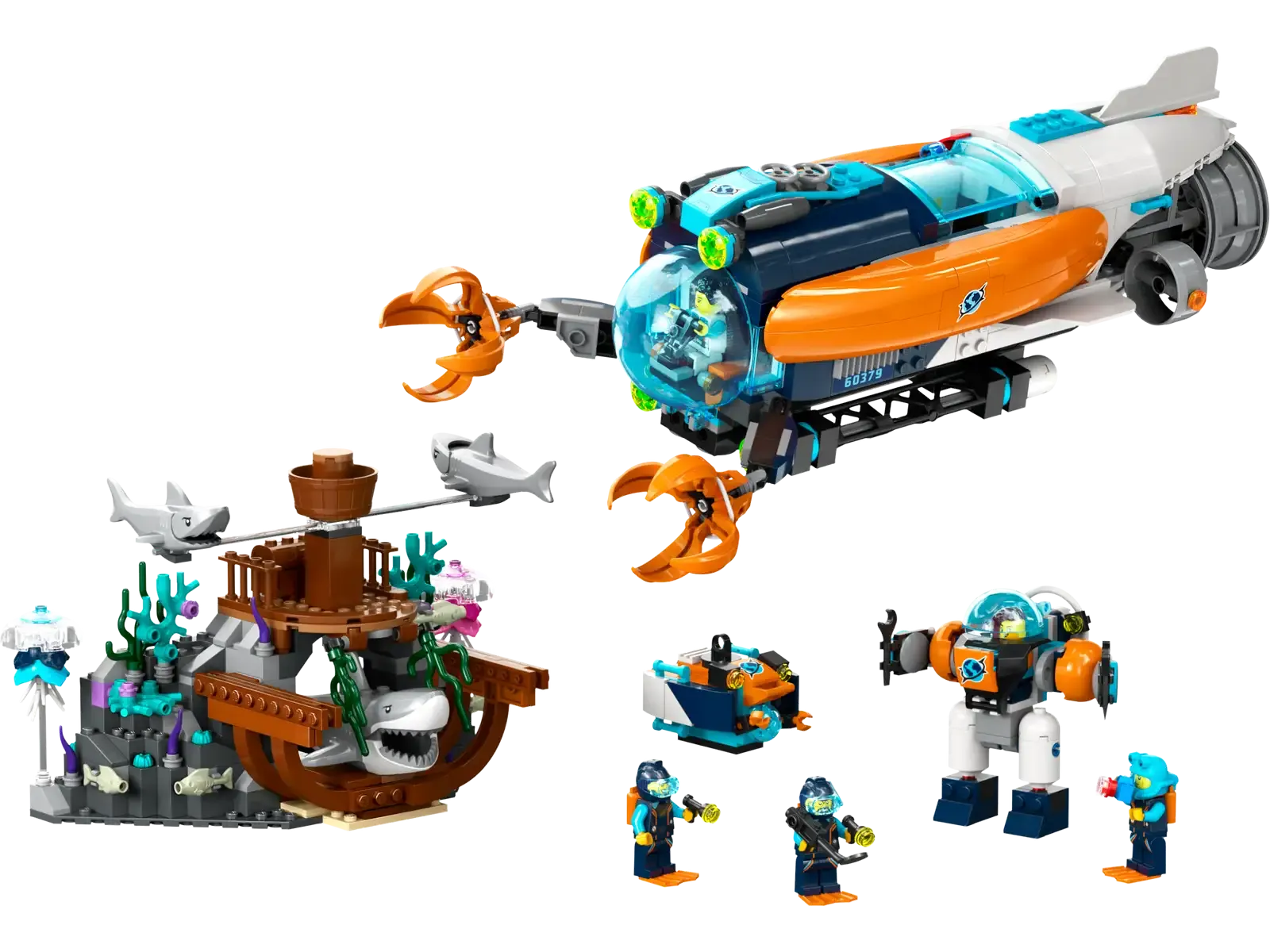 Lego City Deep-Sea Explorer Submarine (60379)
