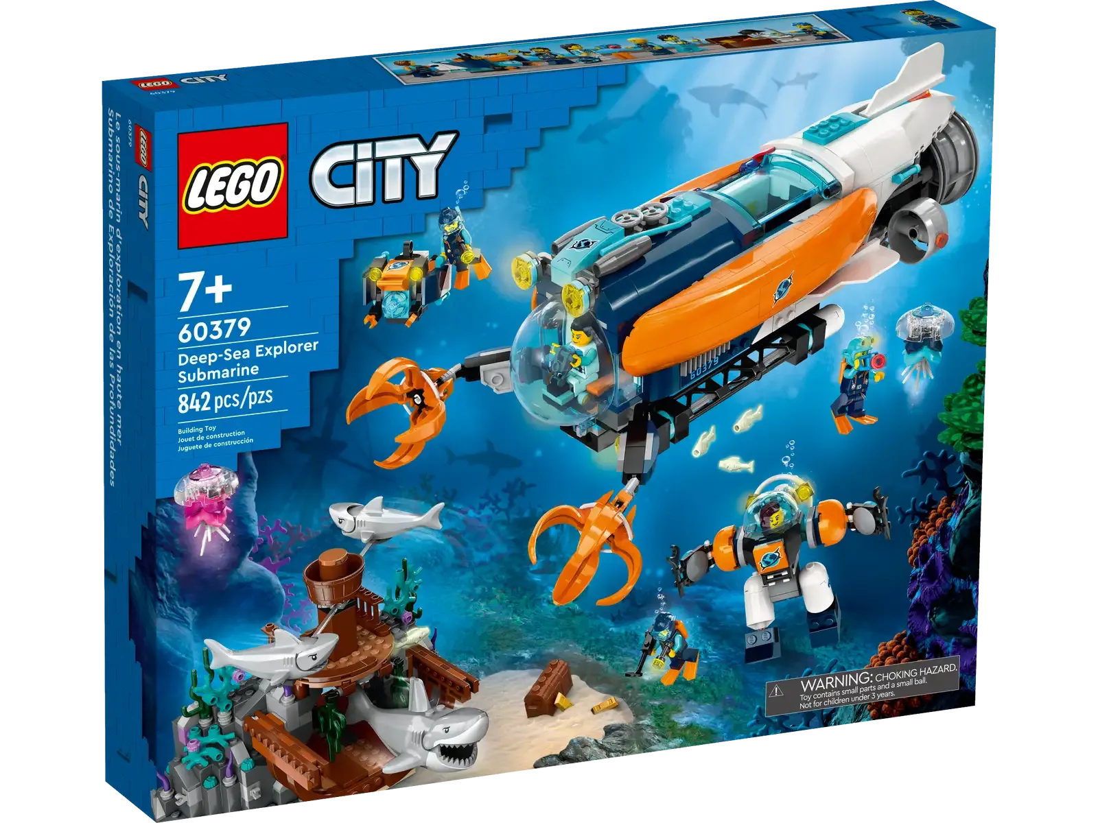 Lego City Deep-Sea Explorer Submarine (60379)