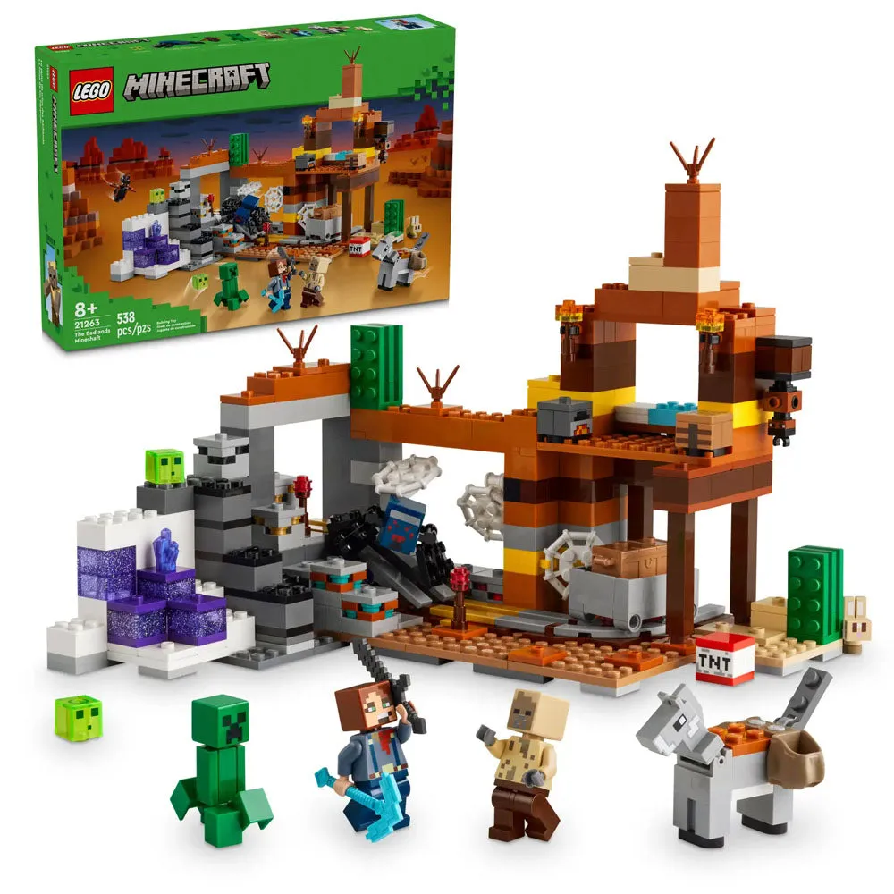 LEGO Minecraft The Badlands Mineshaft - 21263
