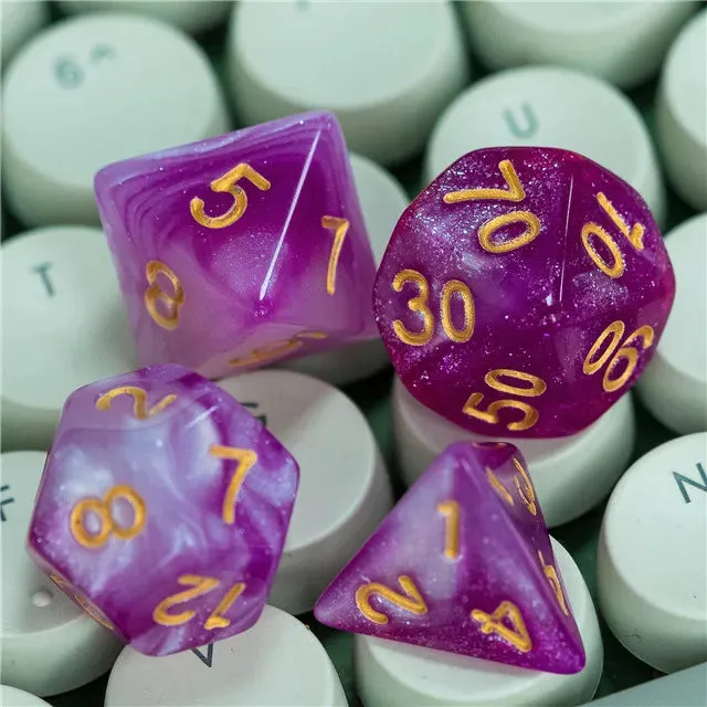Level Up Dice | Pink Cosmic Candy