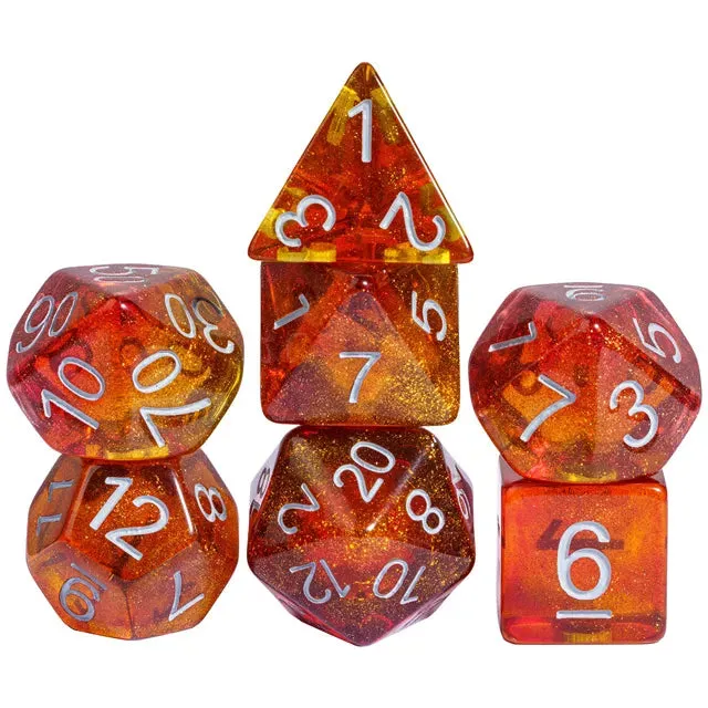 Level Up Dice | Twin Colours | Red Yellow