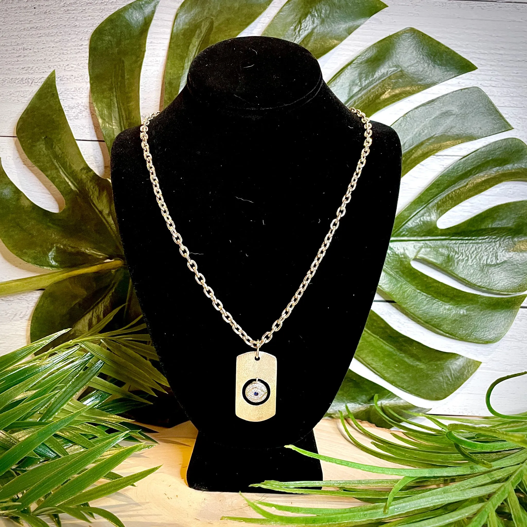 *LIMITED EDITION* KING Evil Eye Dog-tag