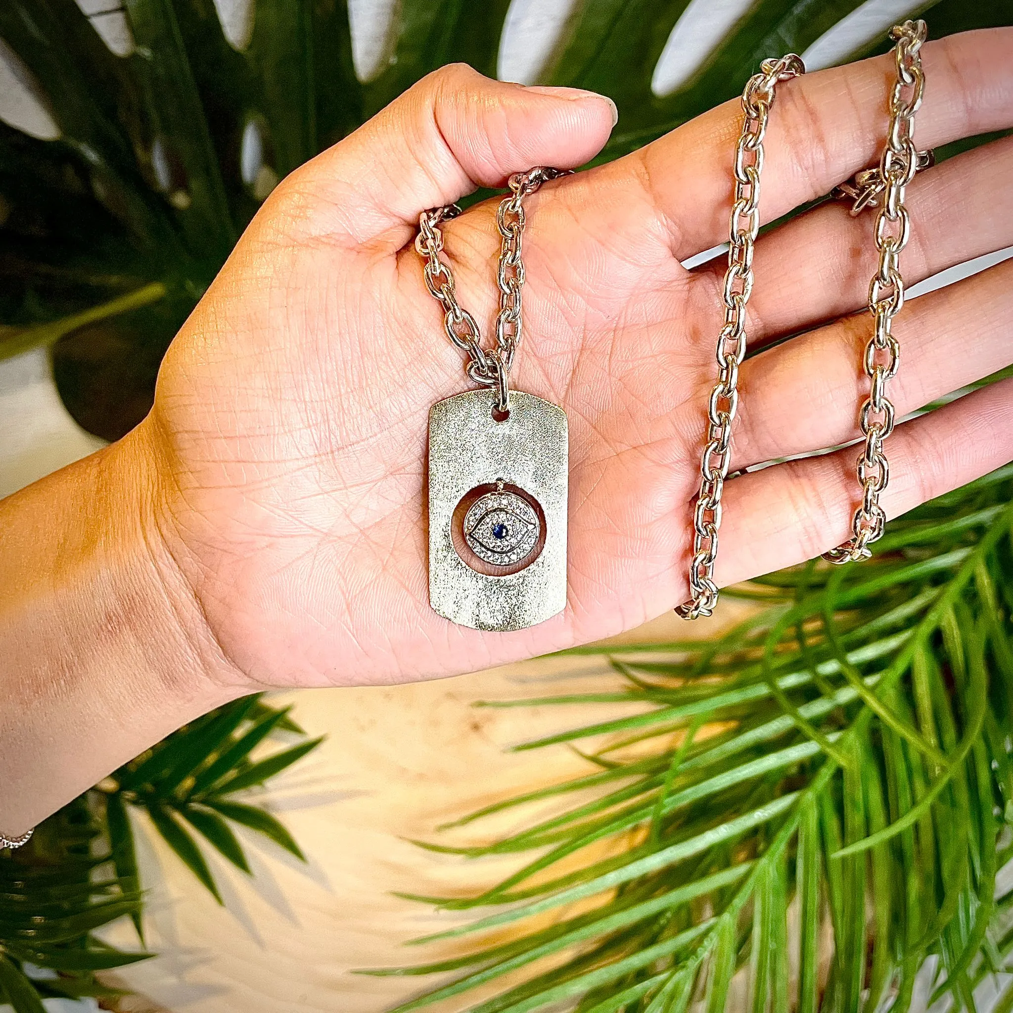 *LIMITED EDITION* KING Evil Eye Dog-tag
