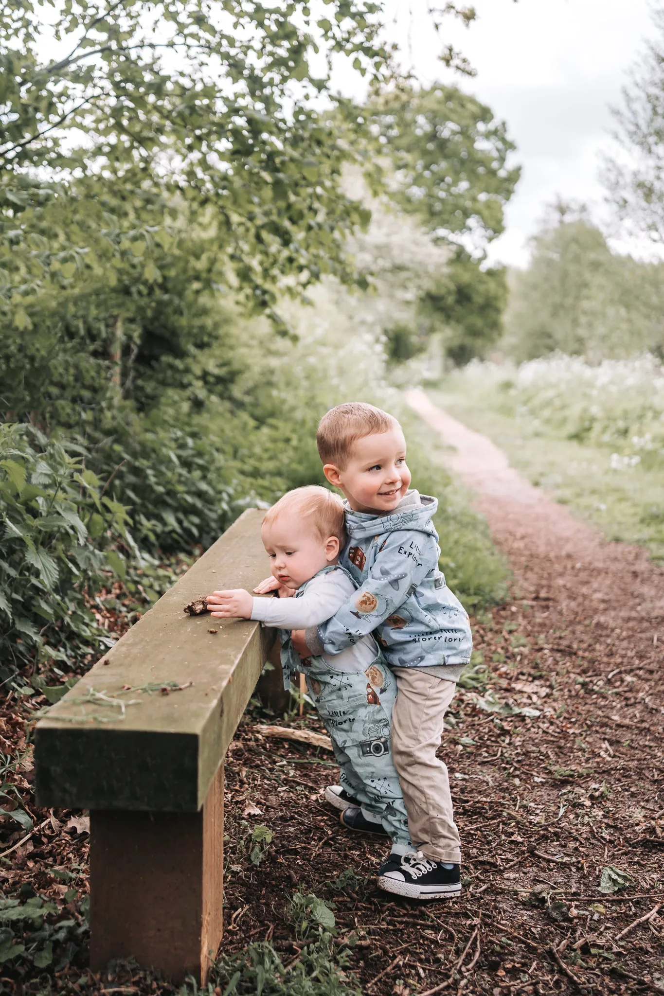 Little Explorer Hoodie - Blue