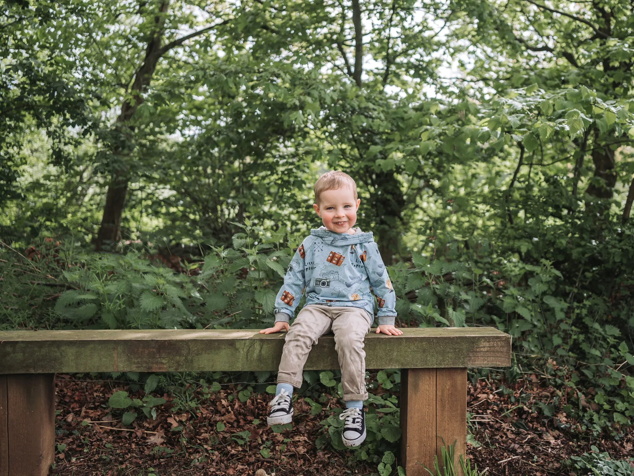Little Explorer Hoodie - Blue