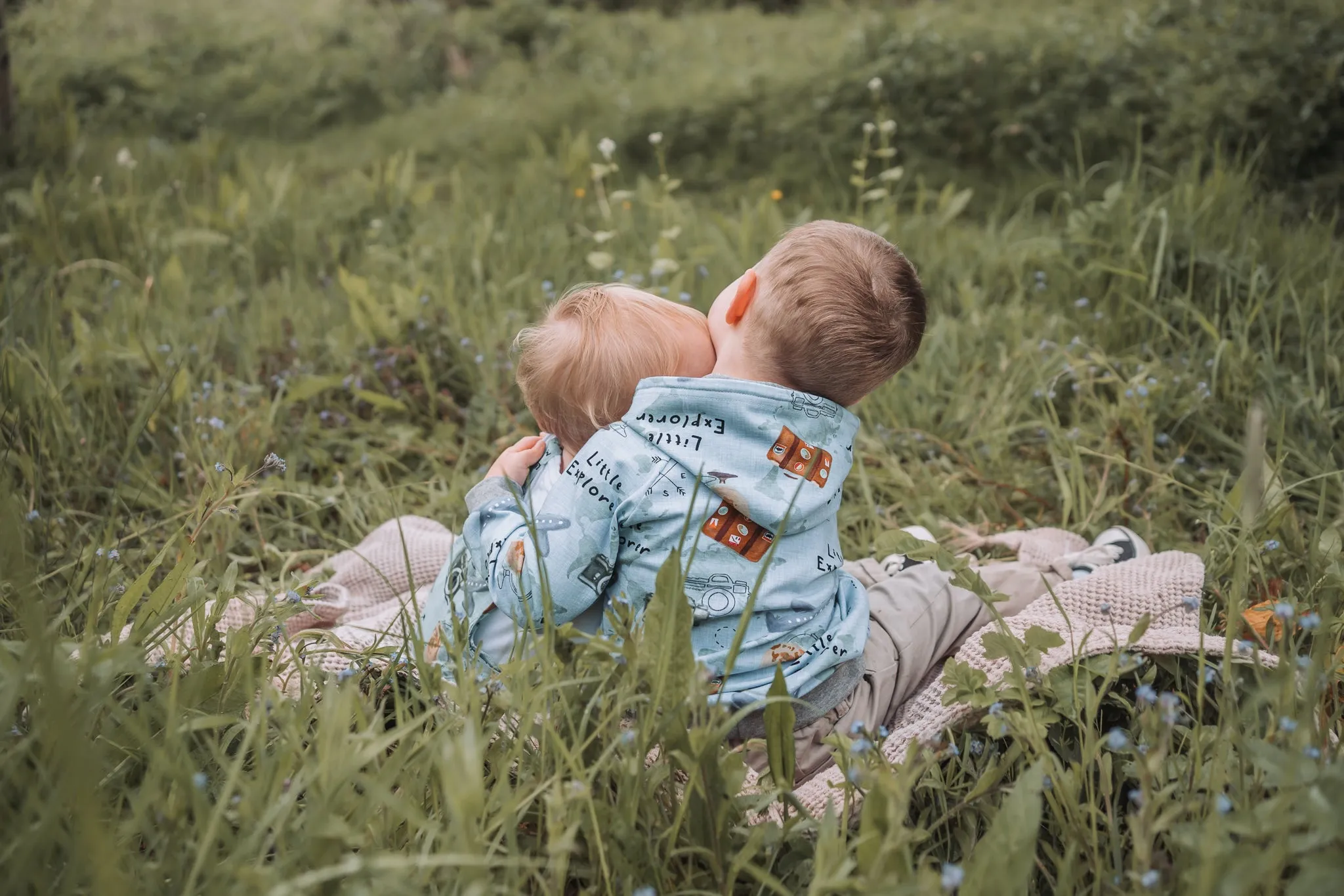Little Explorer Hoodie - Blue