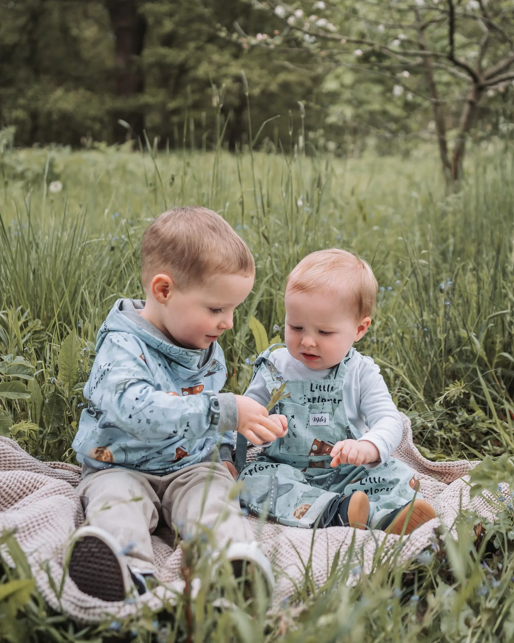 Little Explorer Hoodie - Blue