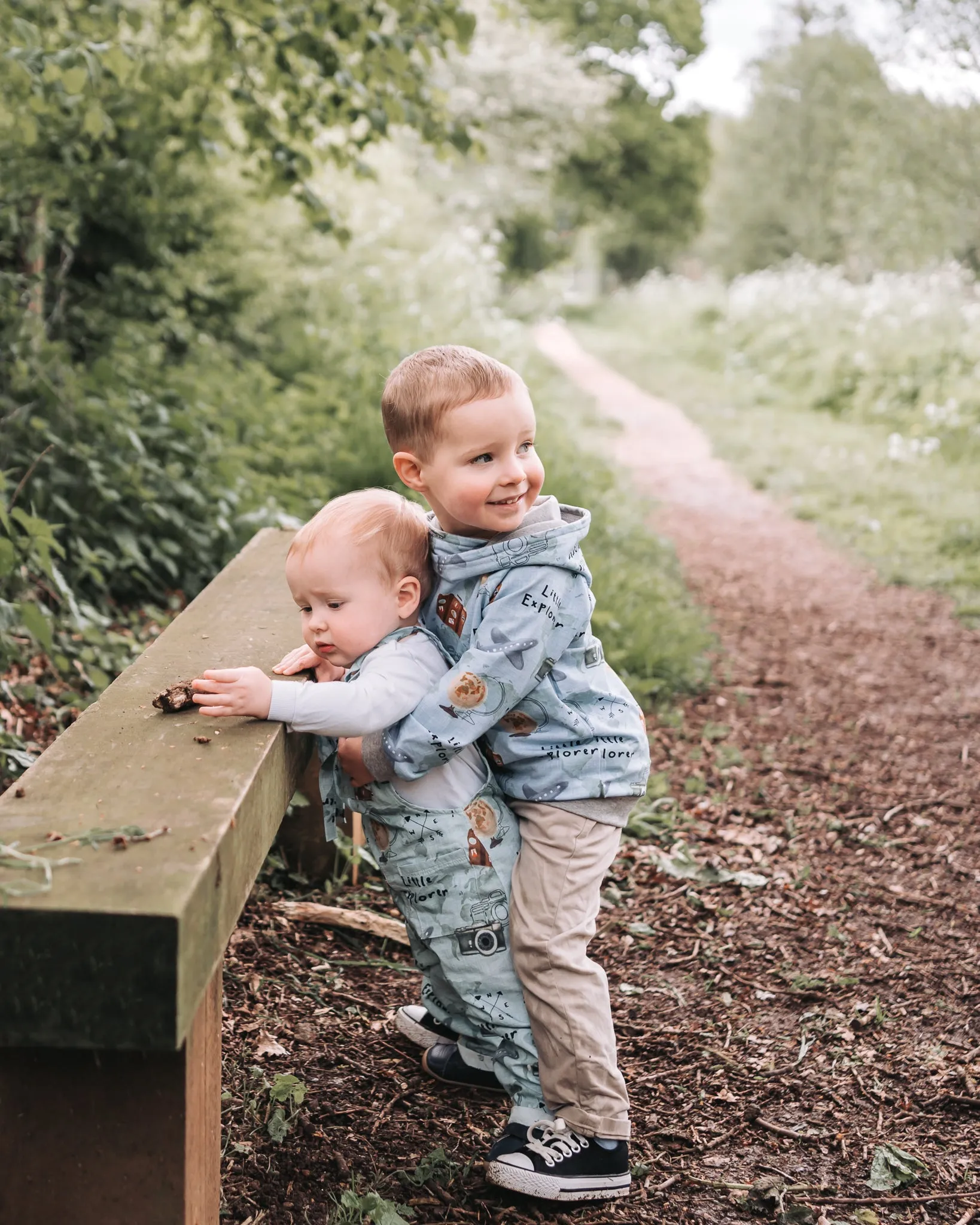 Little Explorer Hoodie - Blue