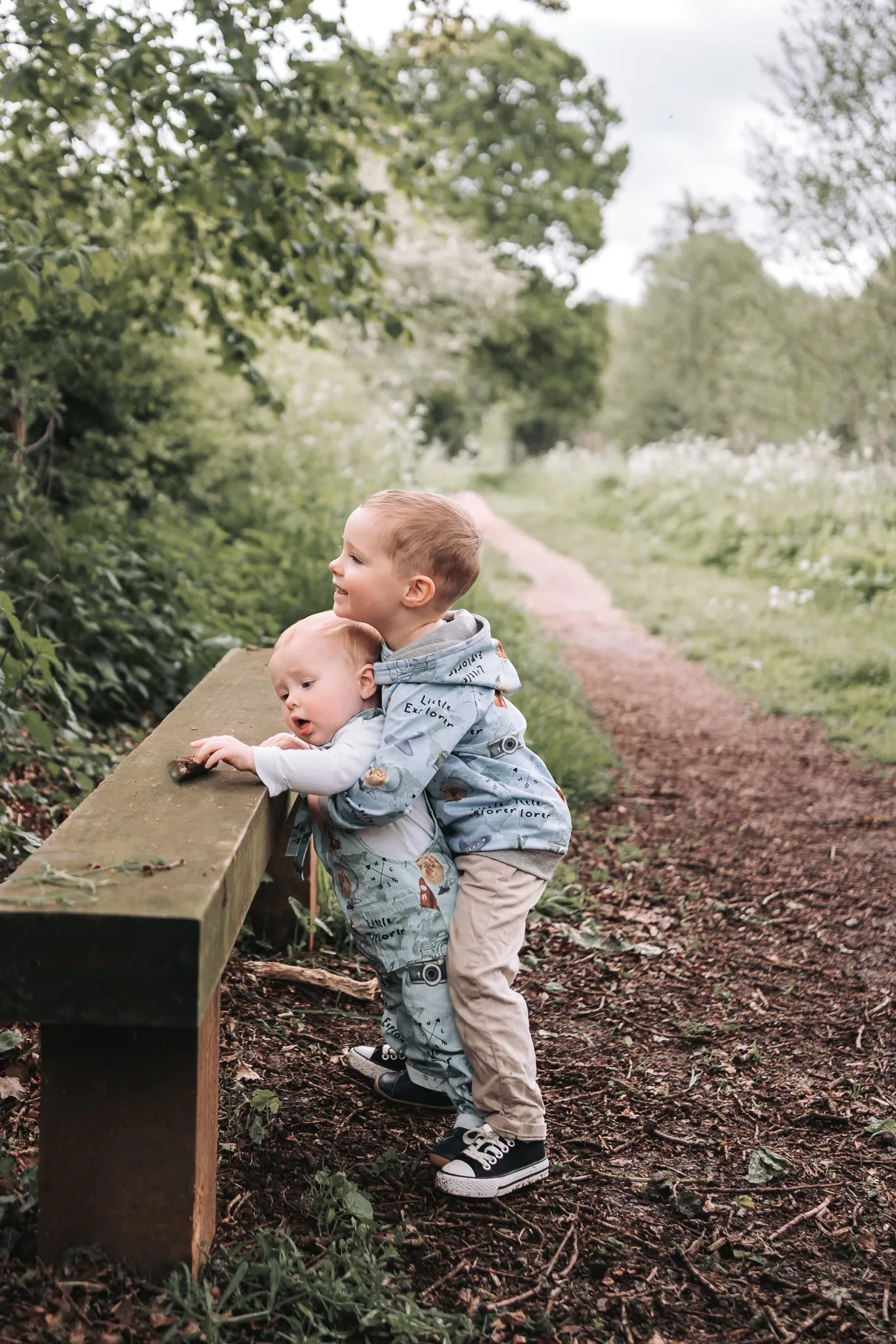 Little Explorer Hoodie - Blue