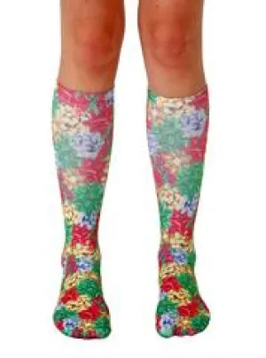 Living Royal Unisex Knee High Fashion Socks, Gift Bows, One Size