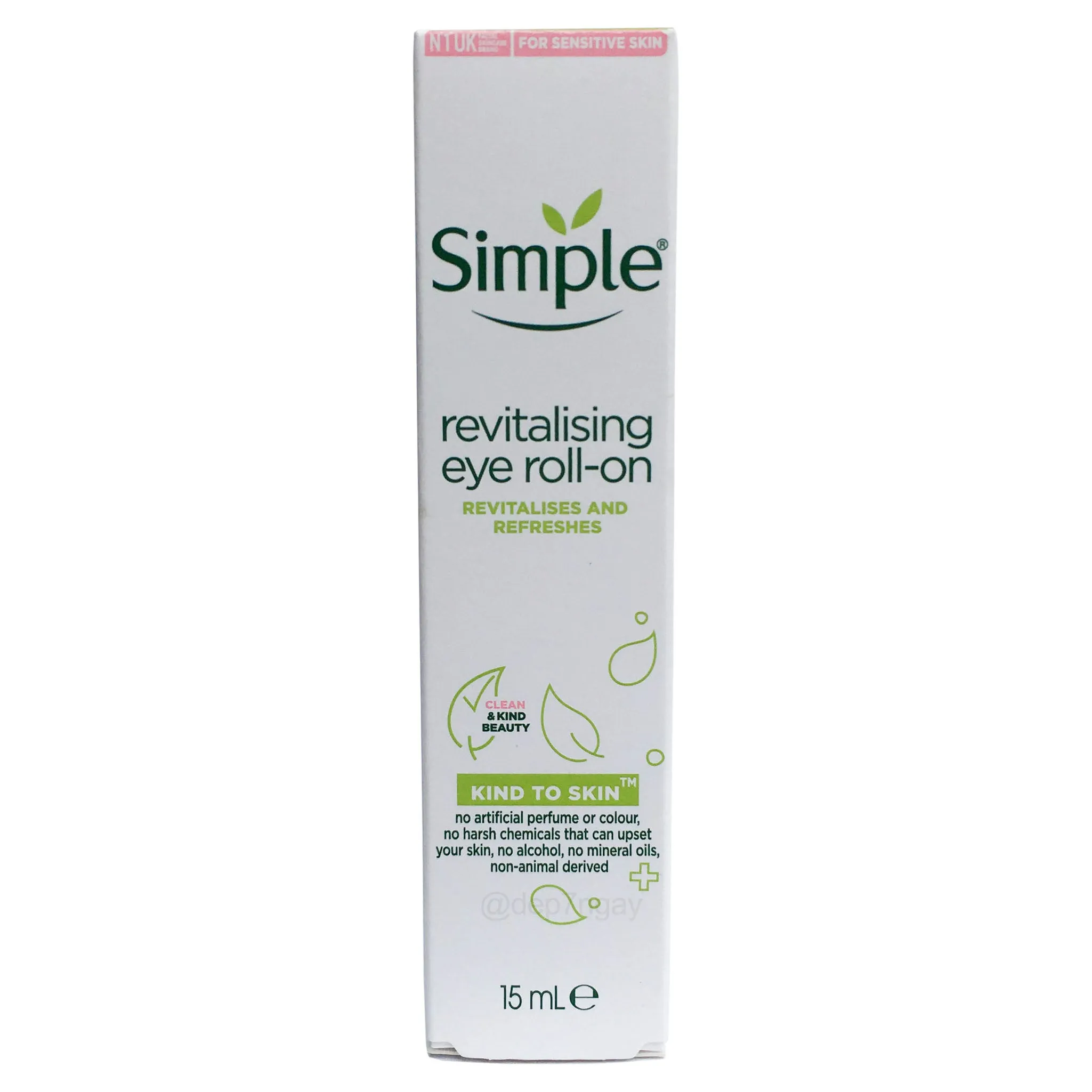 Lăn Dưỡng Mắt Simple Revitalising Eye Roll-On 15ml