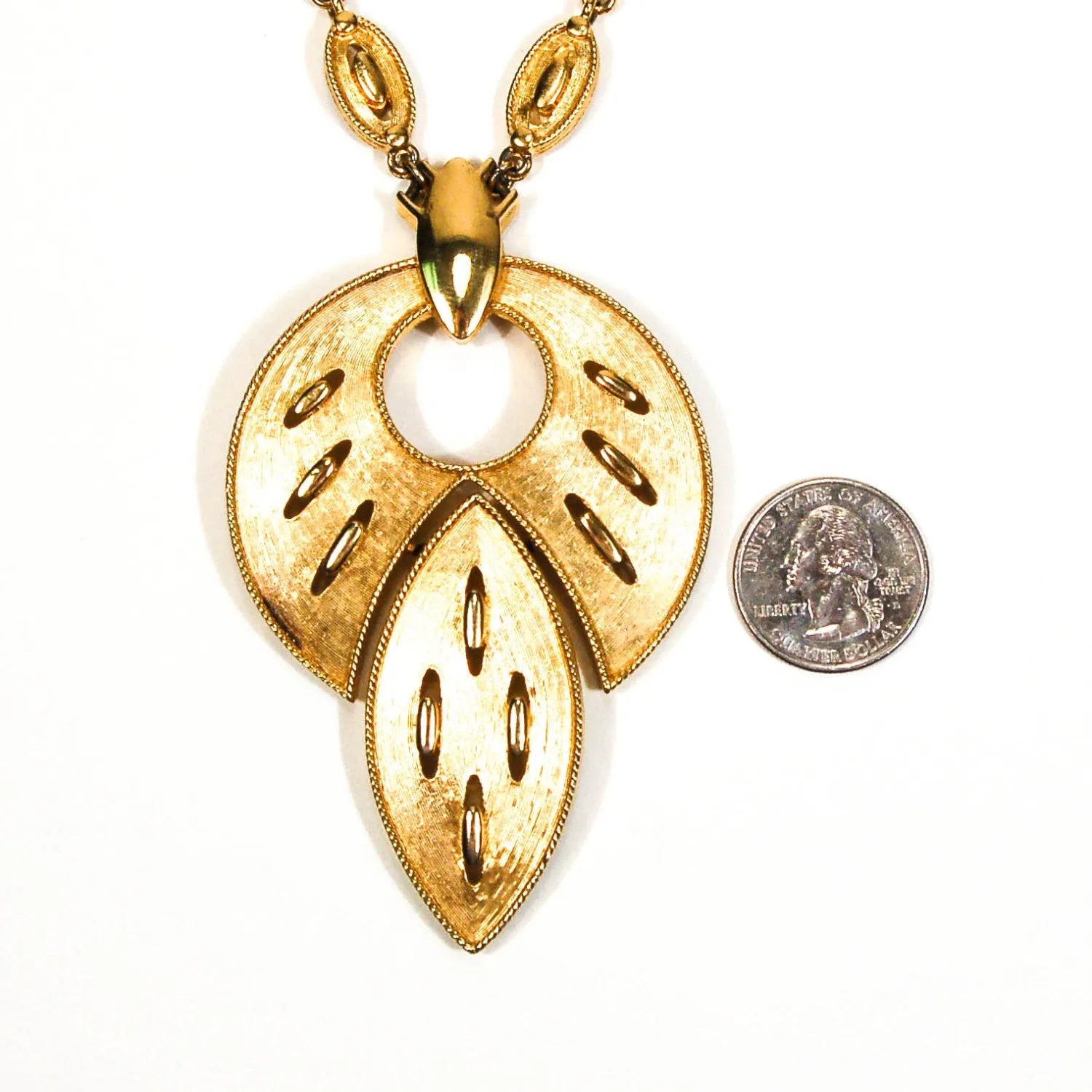 Lotus Leaf Statement Necklace