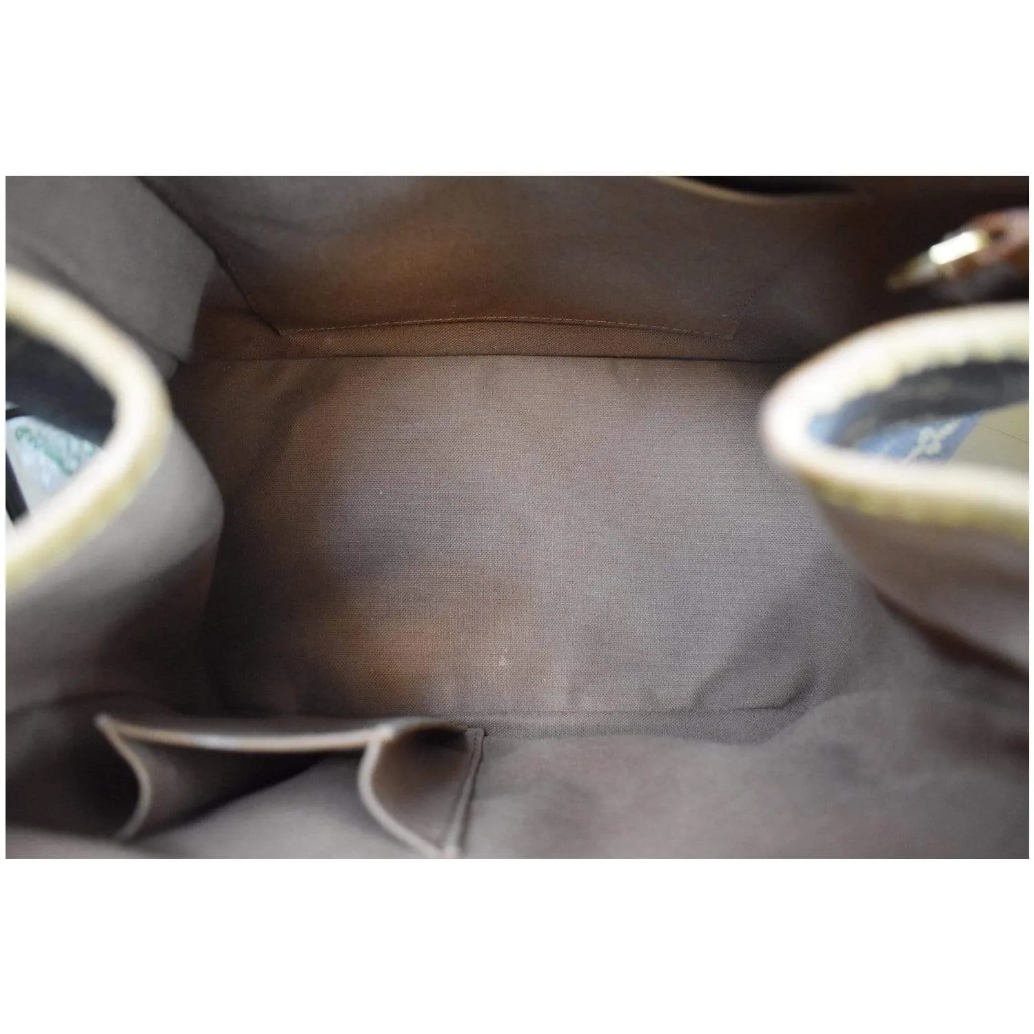 LOUIS VUITTON Batignolles Vertical Monogram Canvas Tote Bag Brown - 25% OFF
