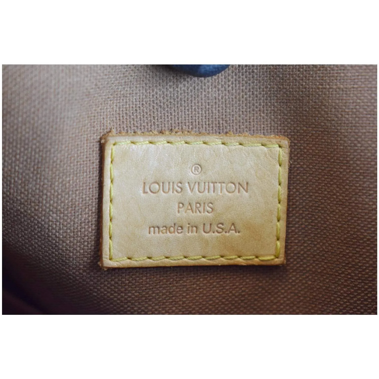 LOUIS VUITTON Batignolles Vertical Monogram Canvas Tote Bag Brown - 25% OFF