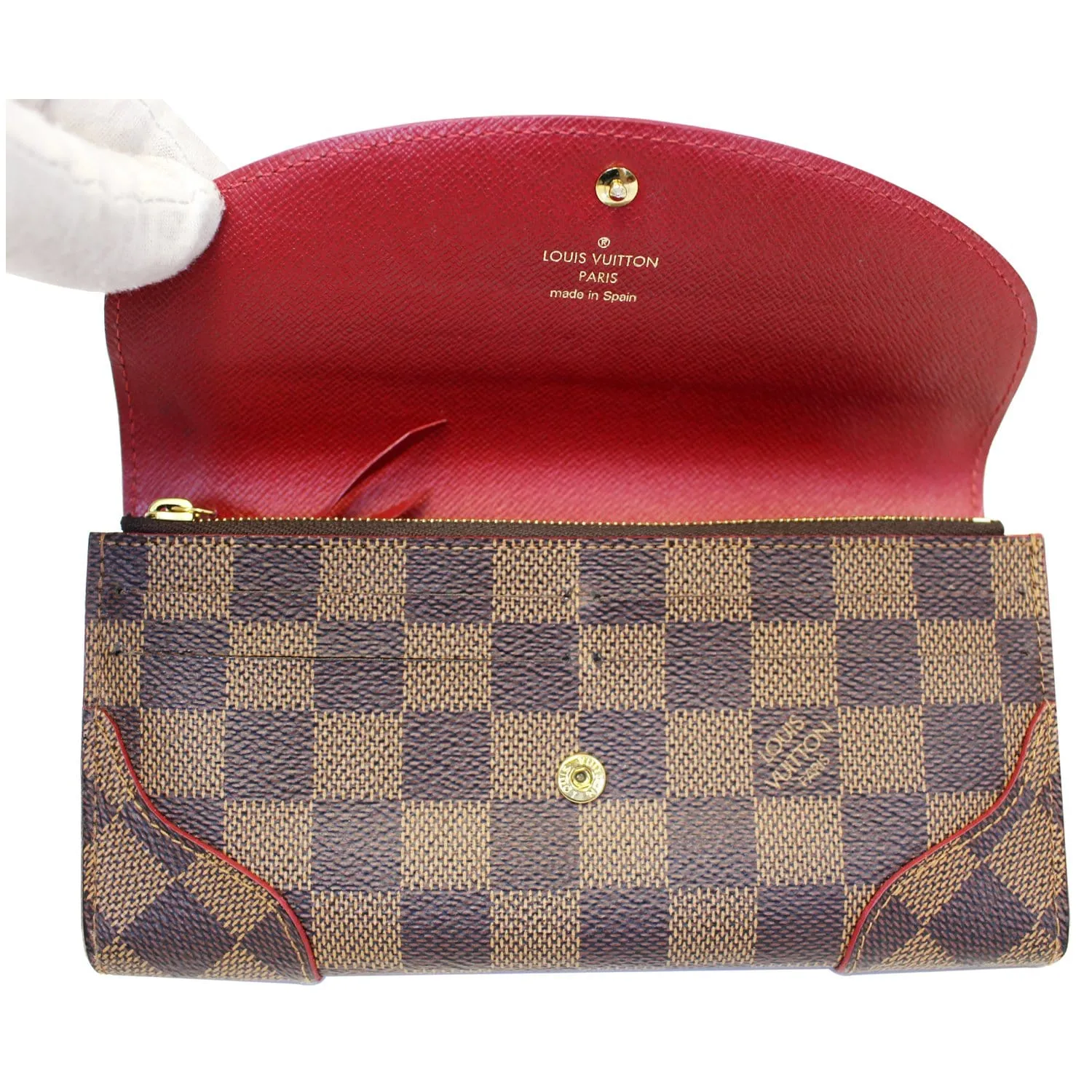 LOUIS VUITTON Caissa Damier Ebene Wallet
