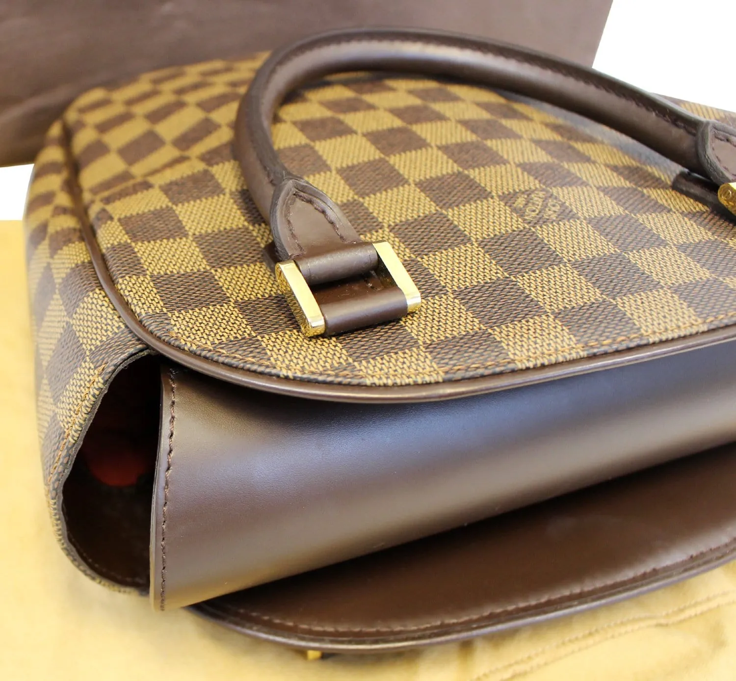 LOUIS VUITTON Damier Ebene Sarria Seau Tote Bag