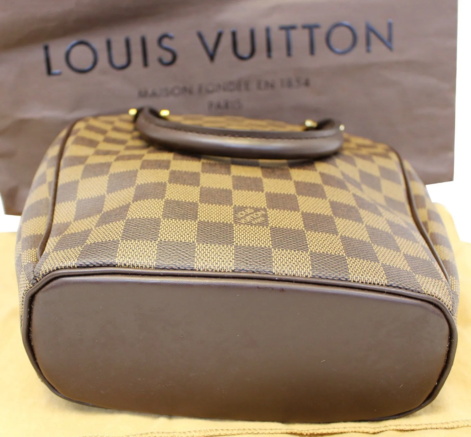 LOUIS VUITTON Damier Ebene Sarria Seau Tote Bag
