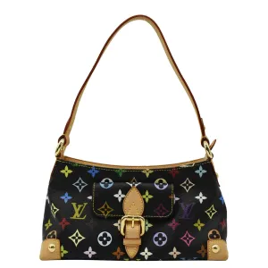 LOUIS VUITTON Eliza  Monogram Multicolor Shoulder Bag Black