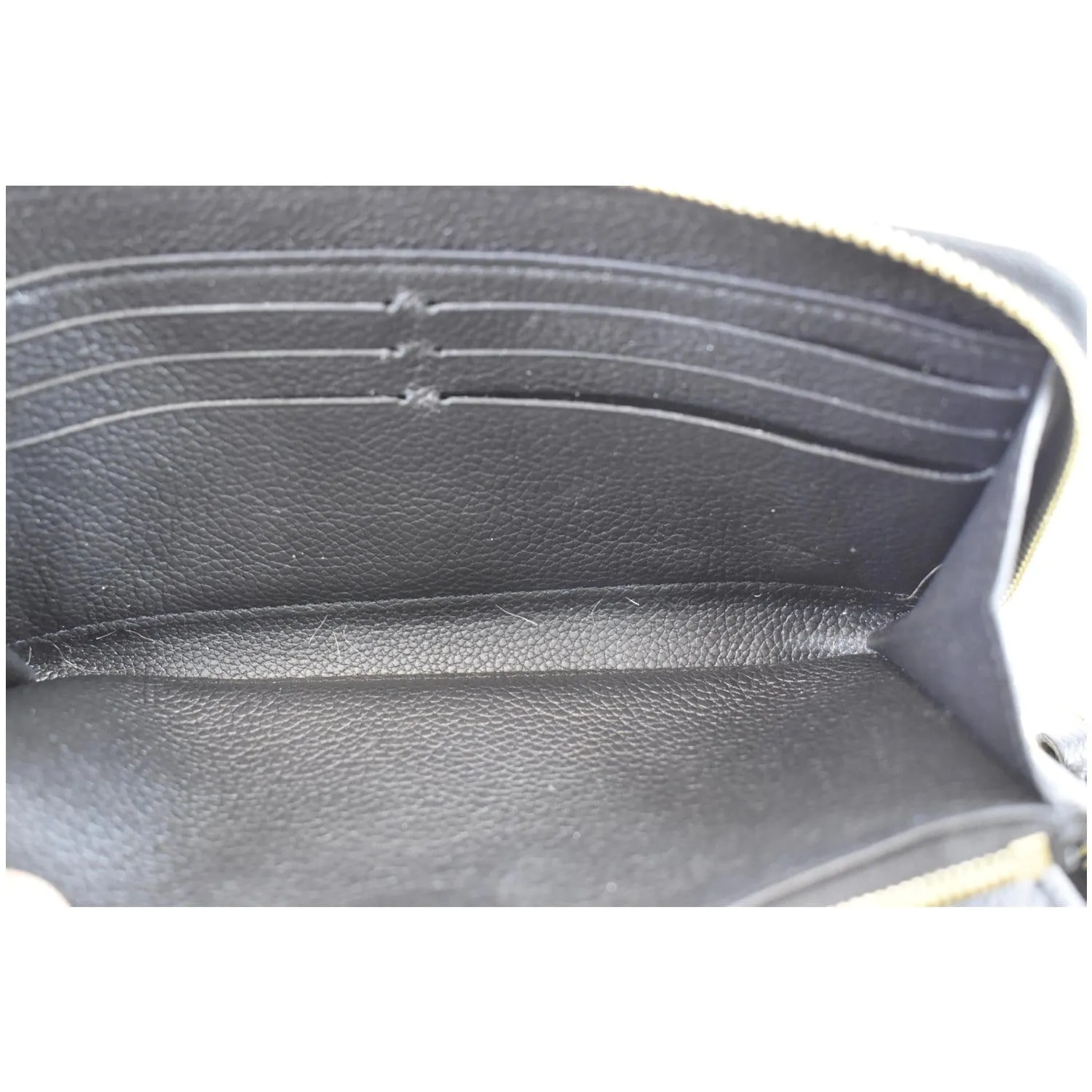 LOUIS VUITTON Empreinte Portefeuille Secret Wallet Black