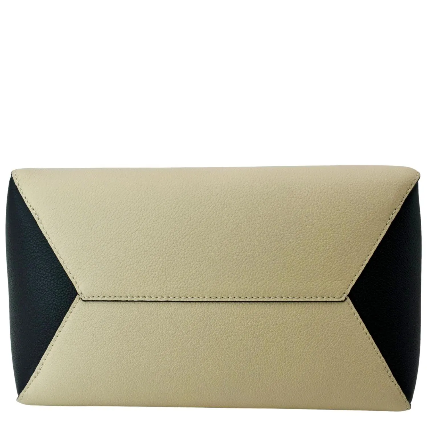 LOUIS VUITTON Lockme Cabas Leather Tote Bag Bicolor