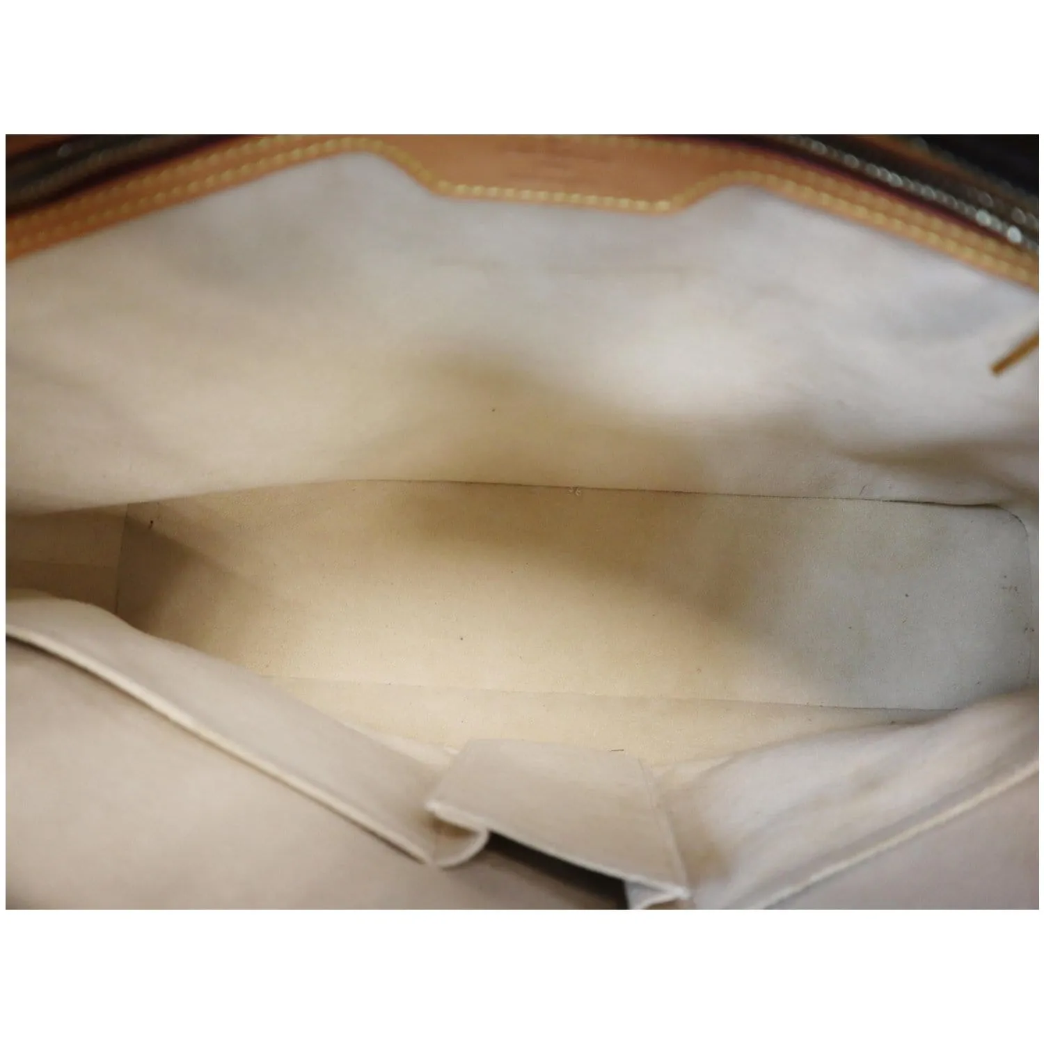 LOUIS VUITTON Luco Monogram Canvas Tote Bag Brown
