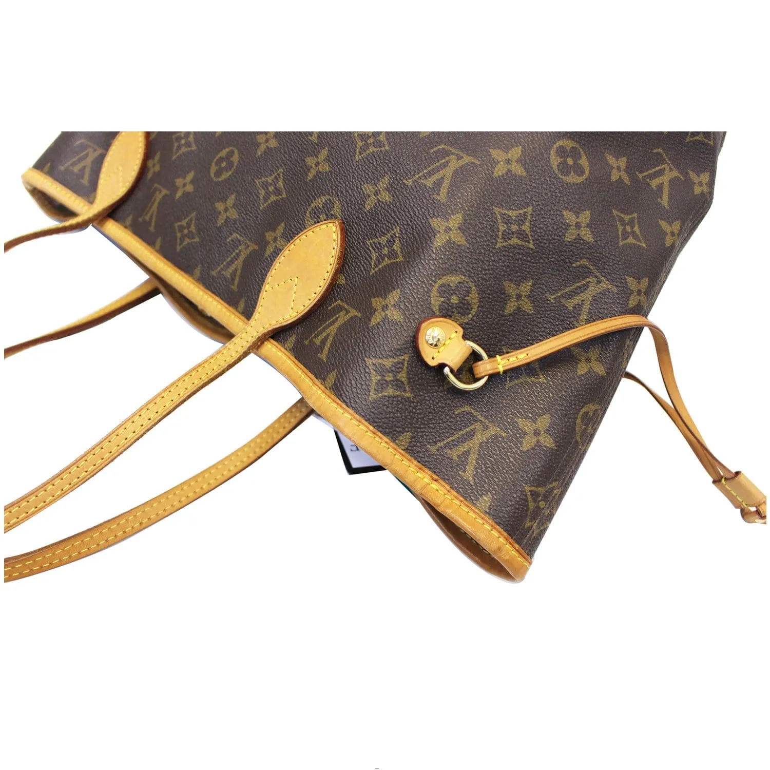 LOUIS VUITTON Monogram Canvas Neverfull MM Brown Tote Bag