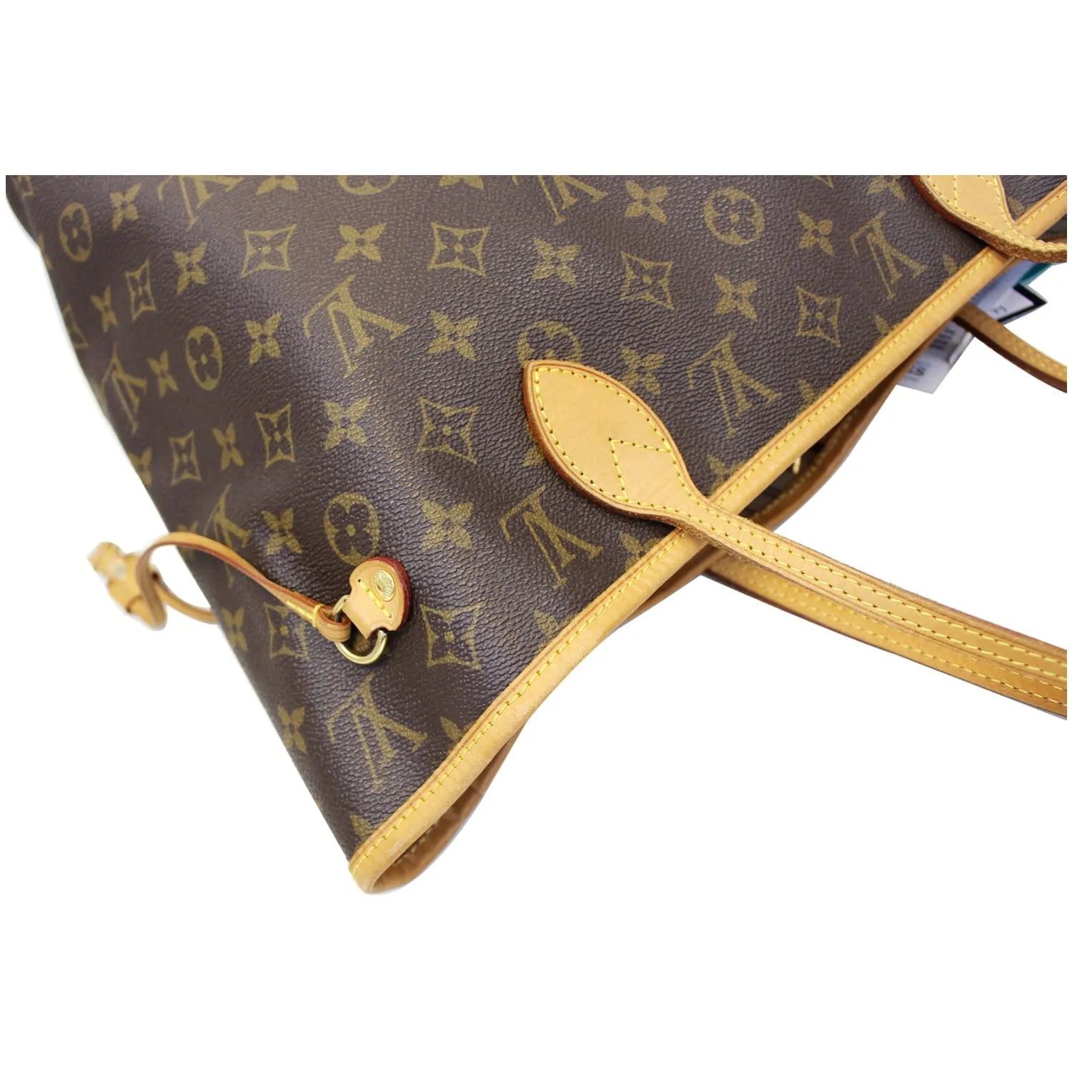 LOUIS VUITTON Monogram Canvas Neverfull MM Brown Tote Bag