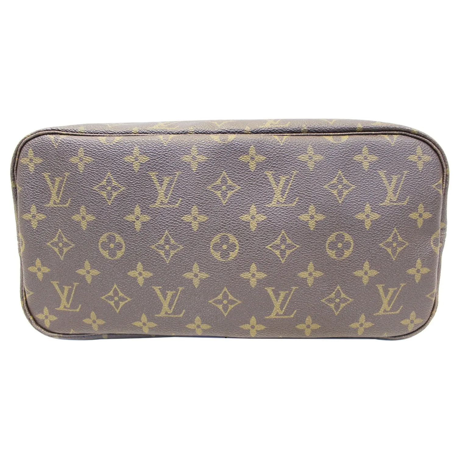 LOUIS VUITTON Monogram Canvas Neverfull MM Brown Tote Bag