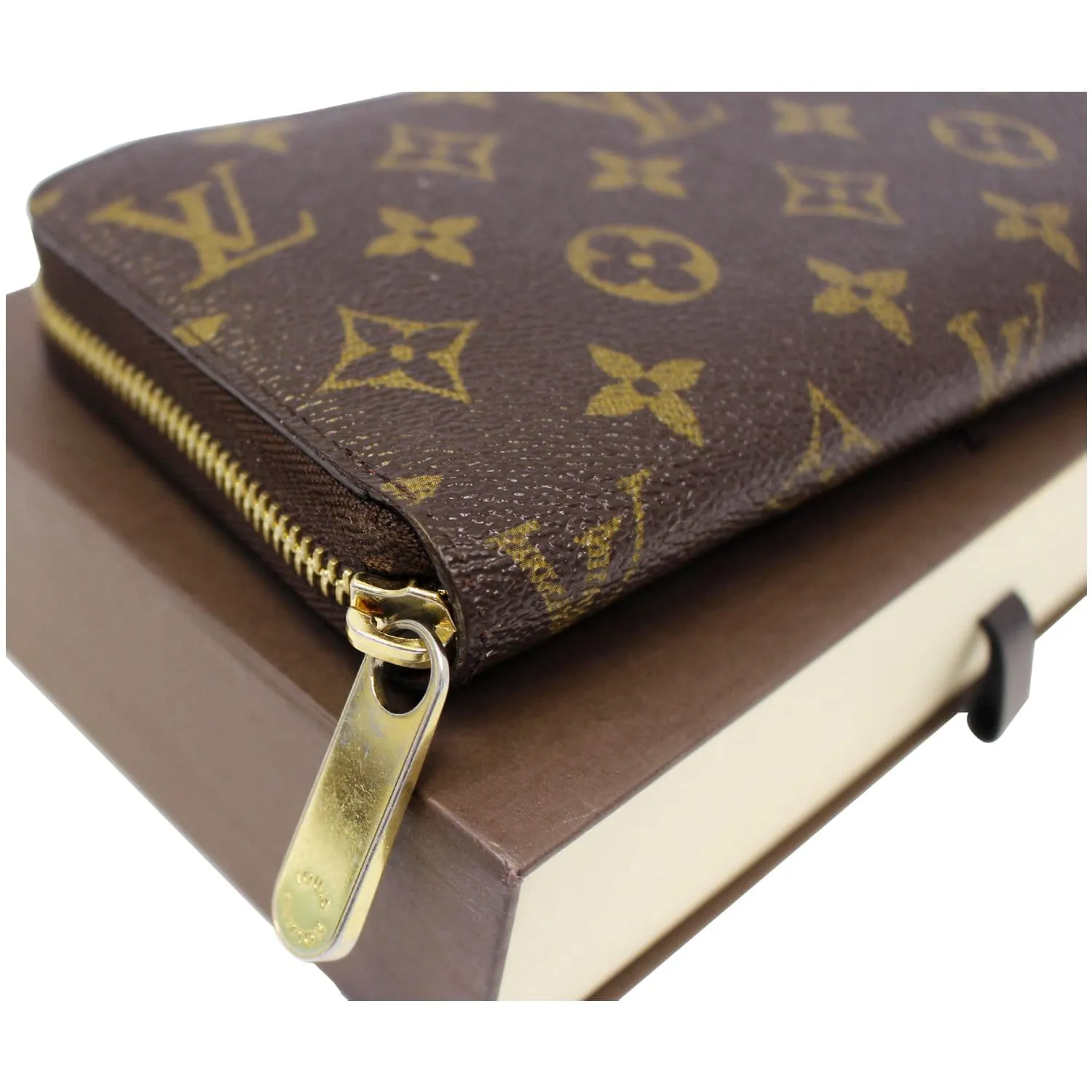 LOUIS VUITTON Monogram Canvas Zippy Long Wallet