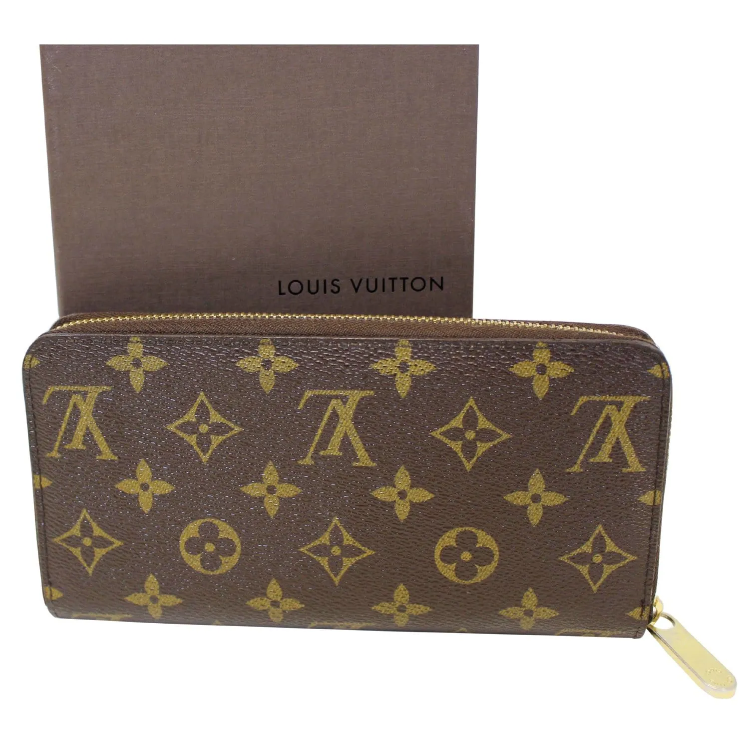 LOUIS VUITTON Monogram Canvas Zippy Long Wallet