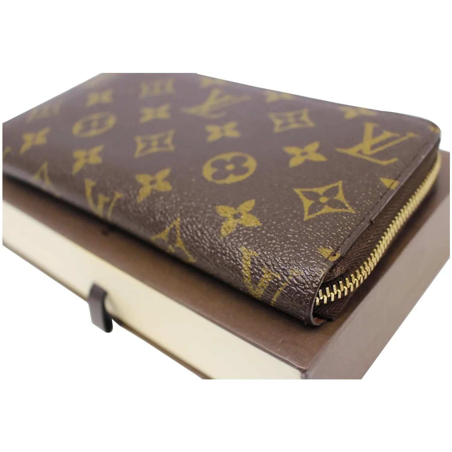 LOUIS VUITTON Monogram Canvas Zippy Long Wallet