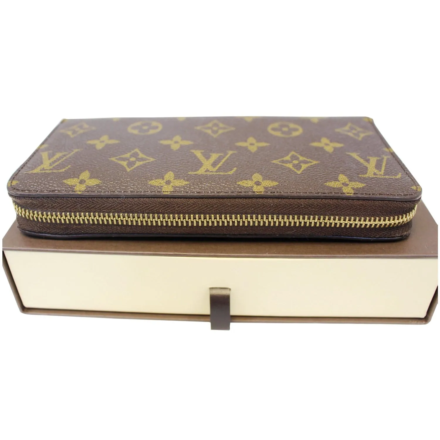 LOUIS VUITTON Monogram Canvas Zippy Long Wallet