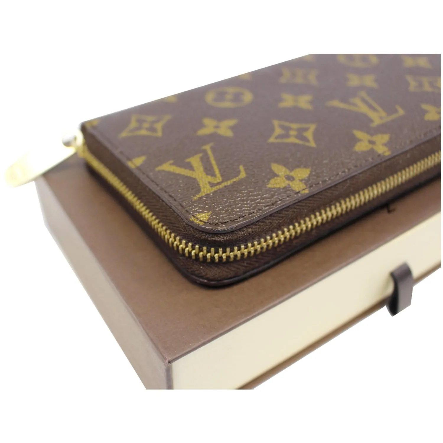LOUIS VUITTON Monogram Canvas Zippy Long Wallet