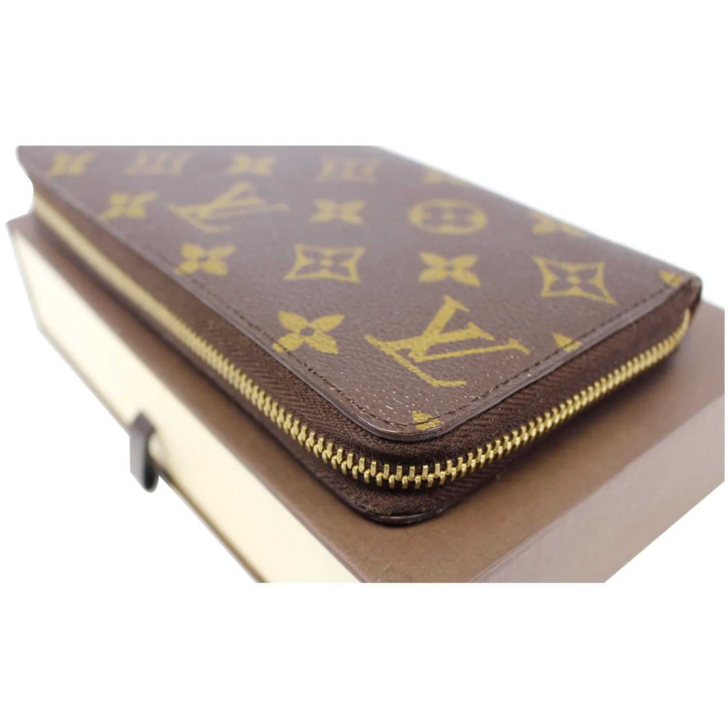 LOUIS VUITTON Monogram Canvas Zippy Long Wallet