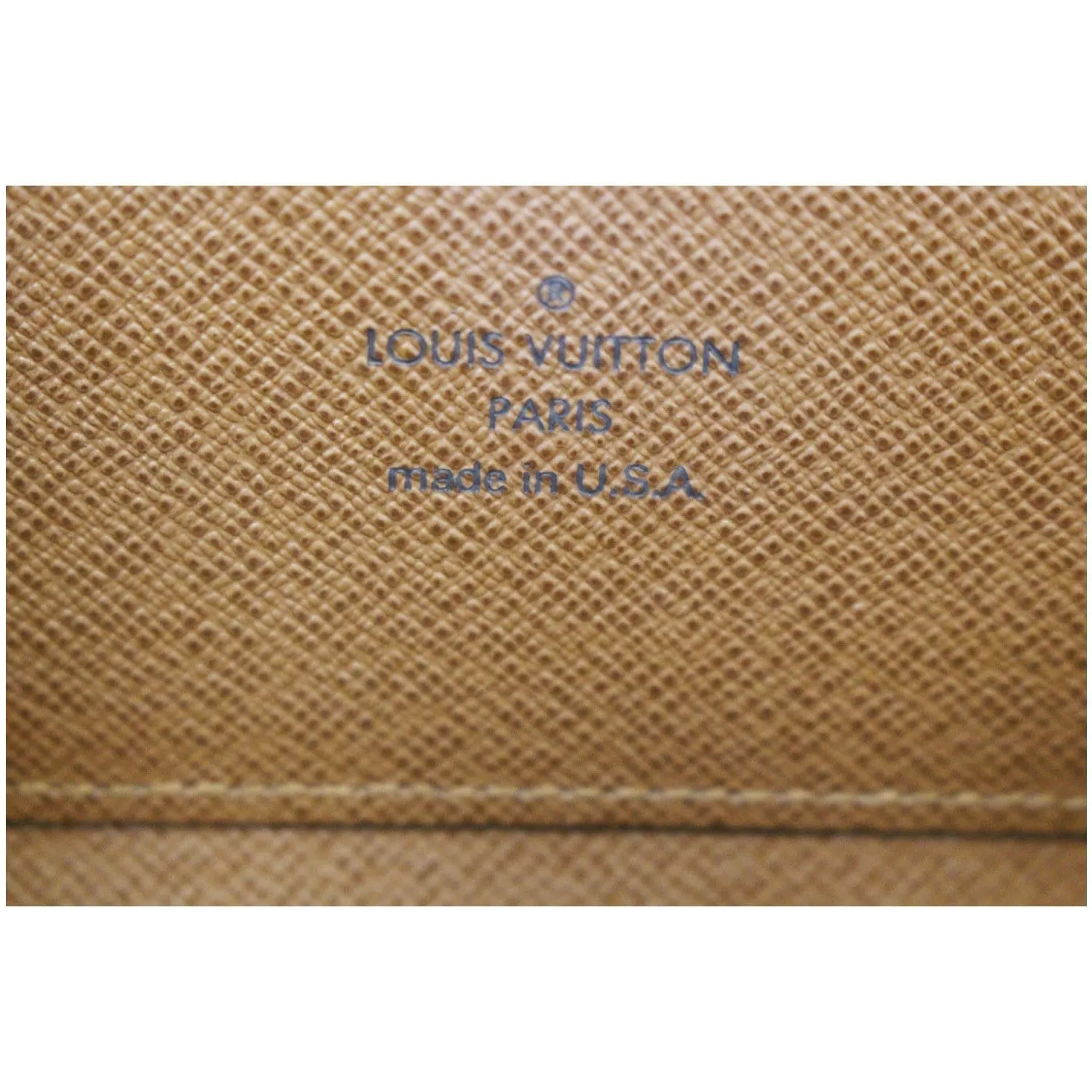 LOUIS VUITTON Monogram Canvas Zippy Long Wallet
