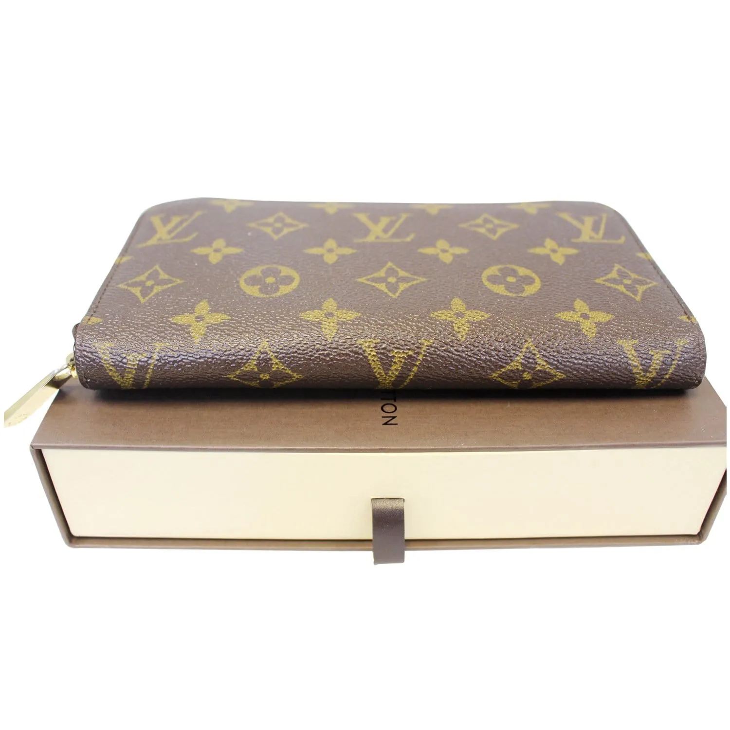 LOUIS VUITTON Monogram Canvas Zippy Long Wallet