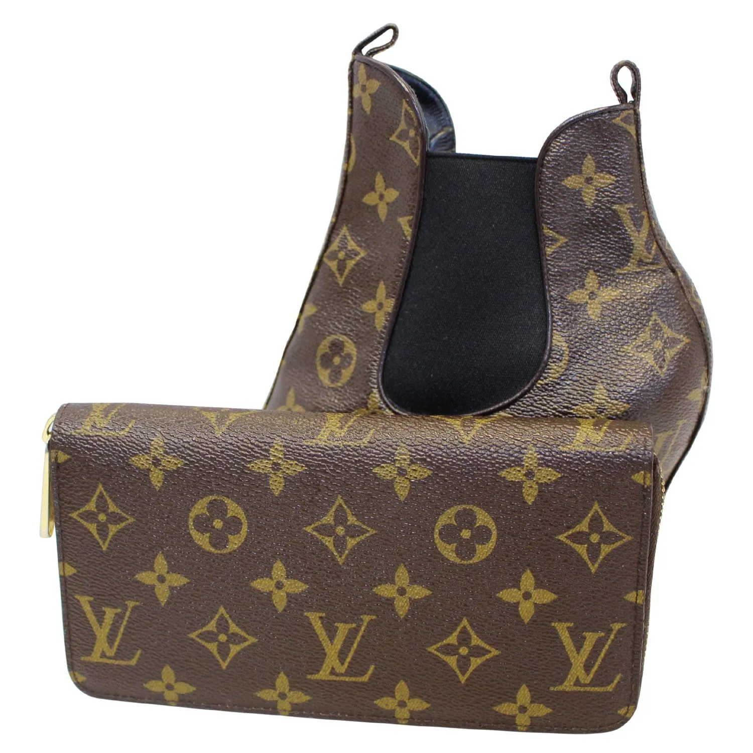 LOUIS VUITTON Monogram Canvas Zippy Long Wallet