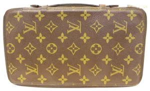 LOUIS VUITTON Monogram Escovedo Travel Case Long Wallet