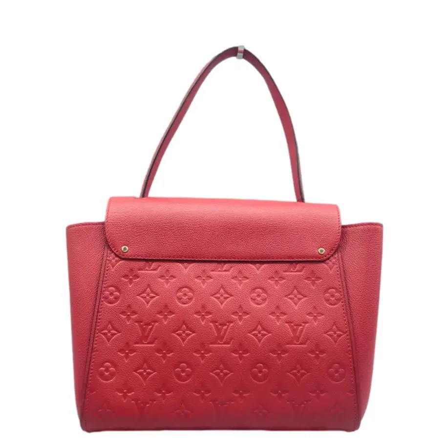 LOUIS VUITTON Trocadero Monogram Empreinte Shoulder Bag Cerise