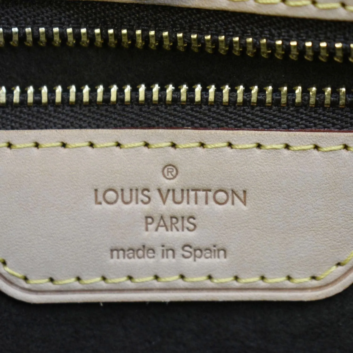 LOUIS VUITTON Wilshire GM Monogram Canvas Tote Shoulder Bag Brown