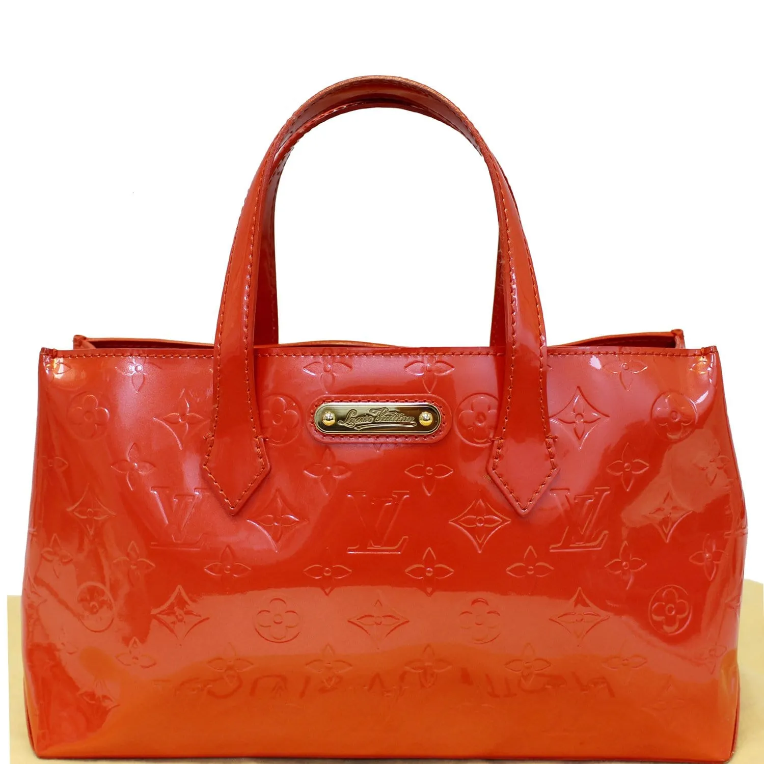 LOUIS VUITTON Wilshire PM Monogram Vernis Tote Bag