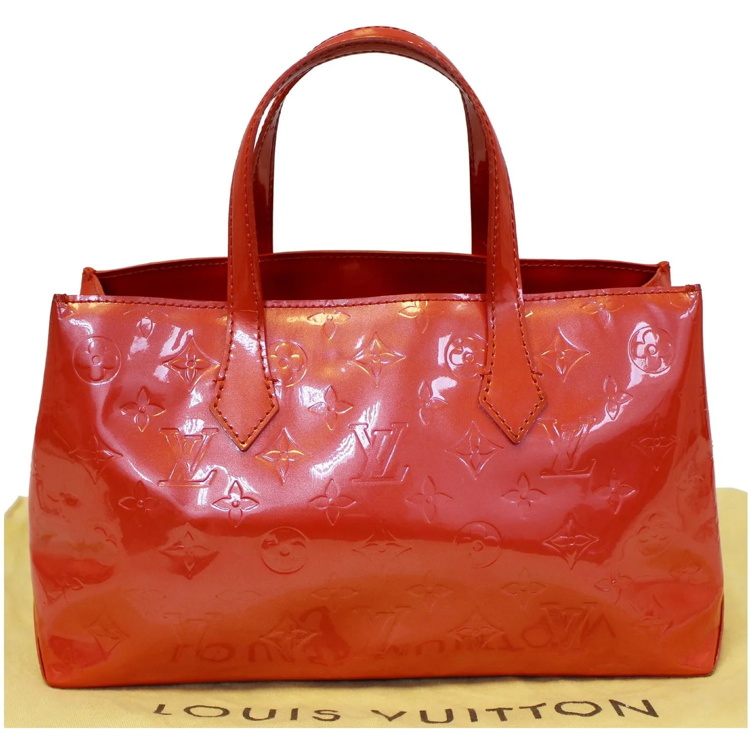 LOUIS VUITTON Wilshire PM Monogram Vernis Tote Bag