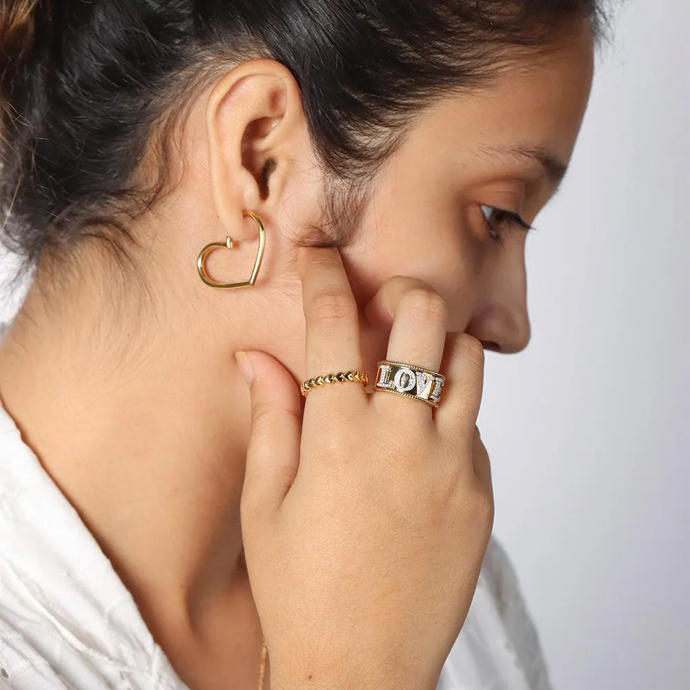LOVE Statement Ring