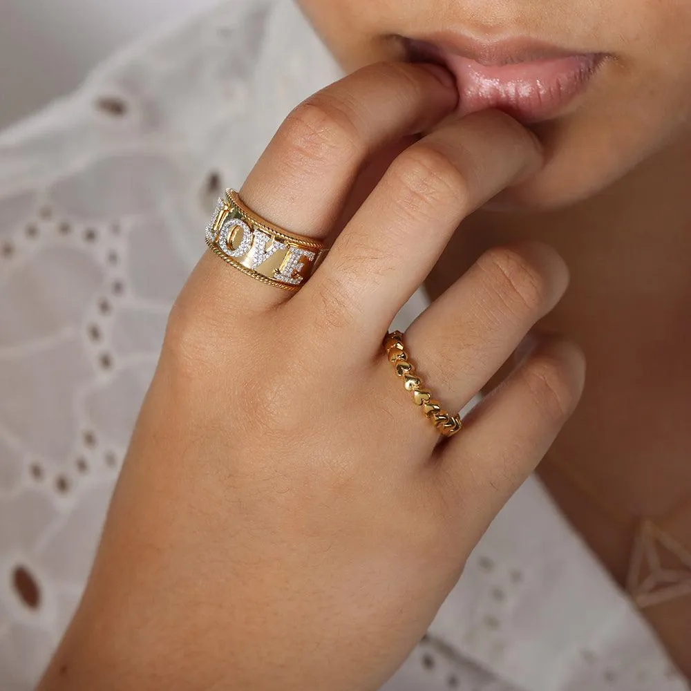 LOVE Statement Ring