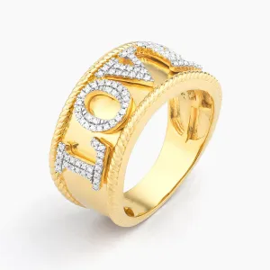 LOVE Statement Ring