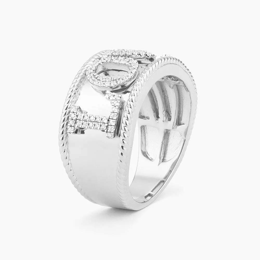 LOVE Statement Ring