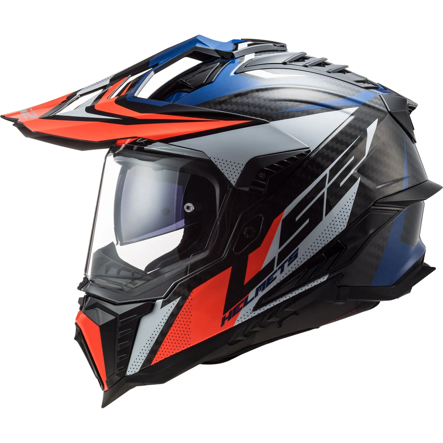 LS2 Helmets Explorer C Focus Motorcycle Dual Sport Helmet